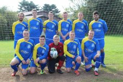 mabe afc football strip sponsored by hine downing